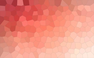 Turuncu pastel orta boyut altıgen yararlı soyut Illustration. Tasarımınız için iyi.