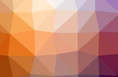 Turuncu poligon resmi güzel çok renkli arka plan