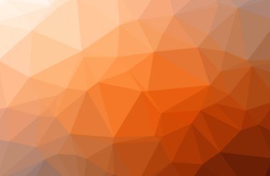 Turuncu poligonal modern çok renkli arka plan resmi