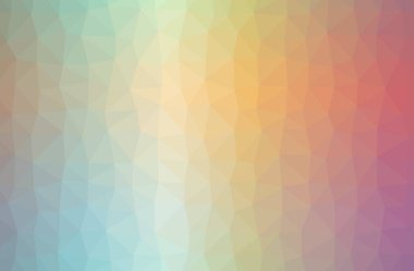 Turuncu poligon zarif çok renkli arka plan resmi