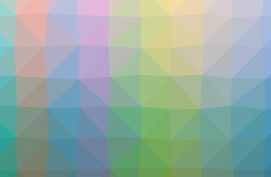 Mavi soyut Çokgen çizimi güzel çok renkli arka plan