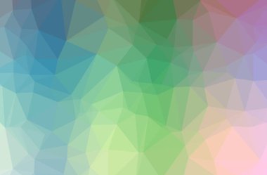 Yeşil düşük poli modern çok renkli arka plan resmi