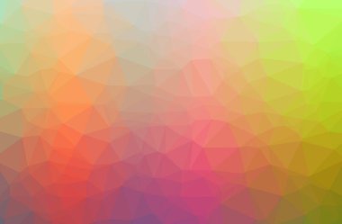 Turuncu soyut Çokgen zarif çok renkli arka plan resmi