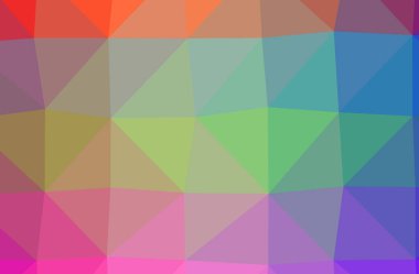 Mavi poligonal modern çok renkli arka plan resmi