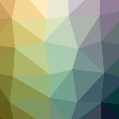 Soyut düşük poli mavi kare arka plan resmi