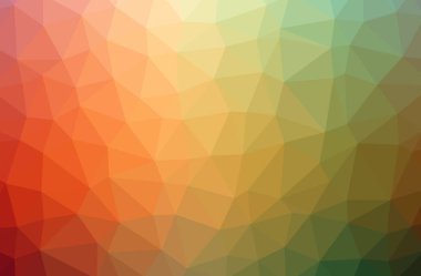 Turuncu düşük poli güzel çok renkli arka plan resmi