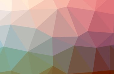 Kırmızı poligon güzel çok renkli arka plan resmi