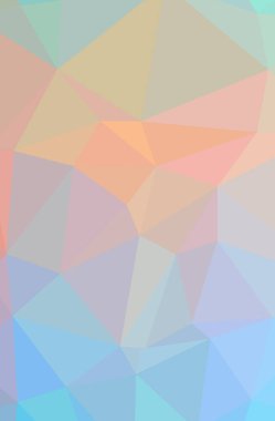 Soyut düşük poli mavi dikey arka plan resmi