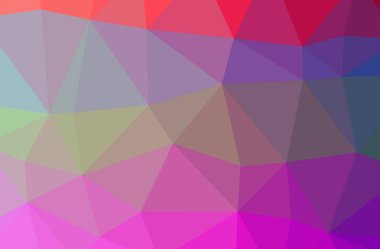Pembe poligonal modern çok renkli arka plan resmi