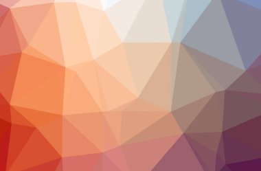 Turuncu poligon modern çok renkli arka plan resmi