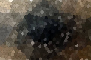 İyi Brown illüstrasyon soyut ve küçük altıgen siyah. Lovely projeniz için.