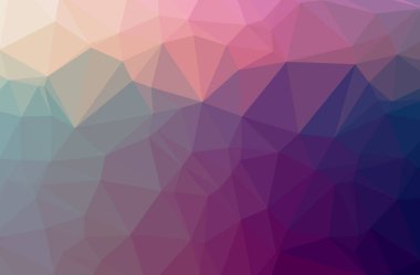 Pembe poligon modern çok renkli arka plan resmi