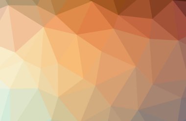 Turuncu poligonal güzel çok renkli arka plan resmi