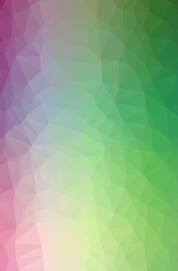 Soyut düşük poli yeşil dikey arka plan resmi