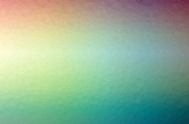 Yeşil poligonal güzel çok renkli arka plan resmi