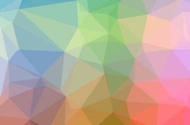 Soyut düşük poli yeşil yatay arka plan resmi