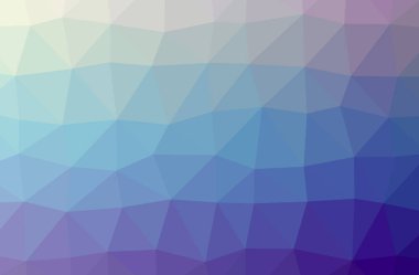 Mavi poligonal güzel çok renkli arka plan resmi