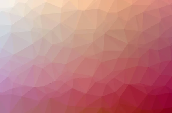 Illustration Röd Abstrakt Polygon Eleganta Multicolor Bakgrund — Stockfoto