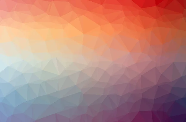 Illustration Red Abstract Low Poly Nice Multicolor Background — Stock Photo, Image