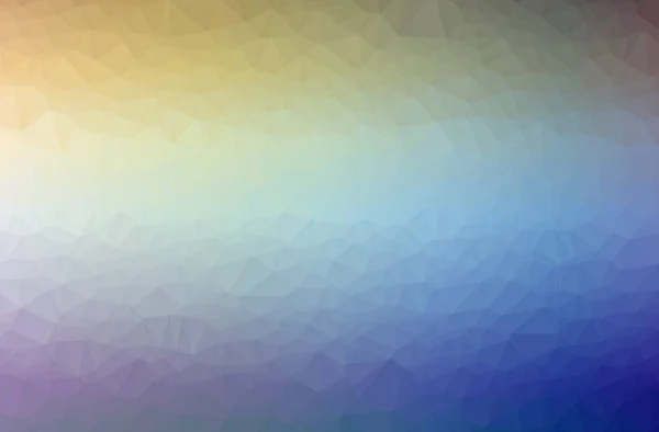 Illustration Blue Abstract Polygon Beautiful Multicolor Background — Stock Photo, Image