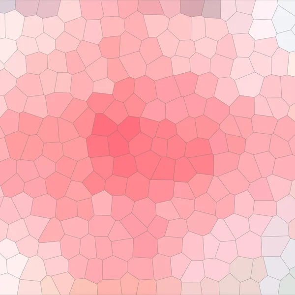 Abstract illustration of Square white and red Little hexagon background, digitally generated