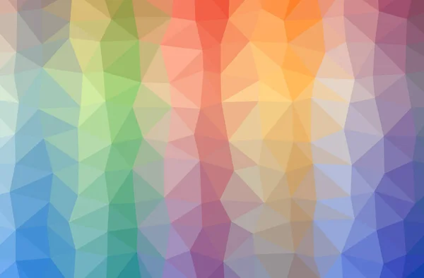 Иллюстрация Синего Абстрактного Многоугольника Современного Многоцветного Фона — стоковое фото