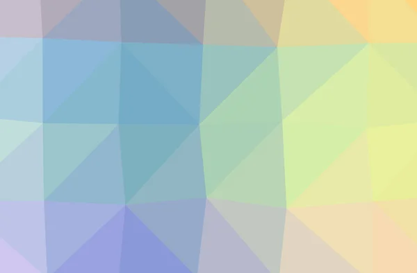 Illustration Des Blauen Polygonalen Eleganten Mehrfarbigen Hintergrunds — Stockfoto