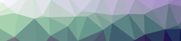 Illustration of abstract low poly blue banner background