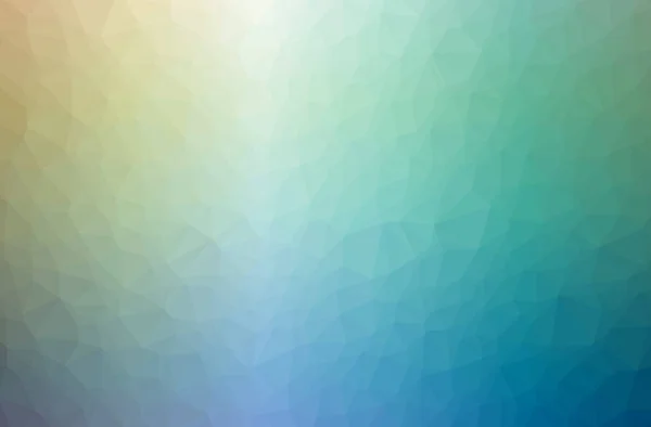 Ілюстрація Синього Абстрактного Багатокутника Красивий Багатобарвний Фон — стокове фото
