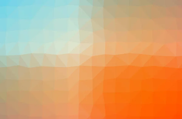Illustratie Van Oranje Abstracte Laag Poly Moderne Veelkleurige Achtergrond — Stockfoto