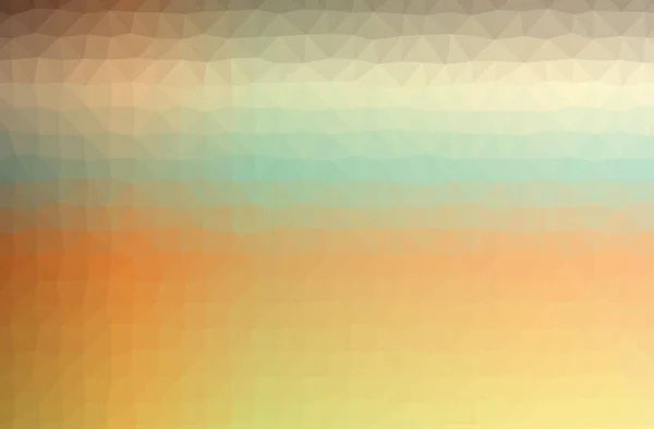 Illustration Orange Abstract Polygonal Beautiful Multicolor Background — Stock Photo, Image