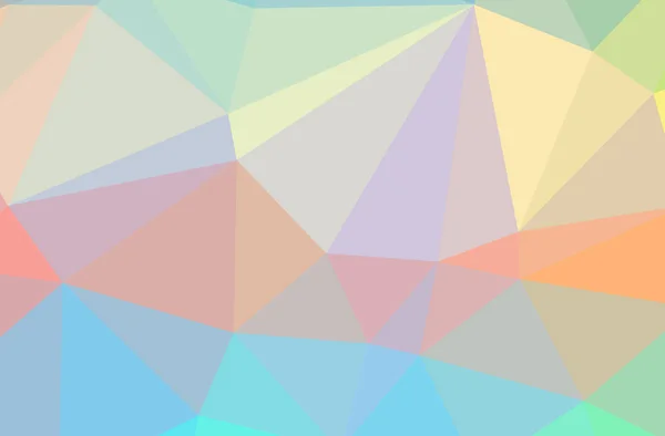 Illustratie Van Blauwe Veelhoekige Moderne Veelkleurige Achtergrond — Stockfoto