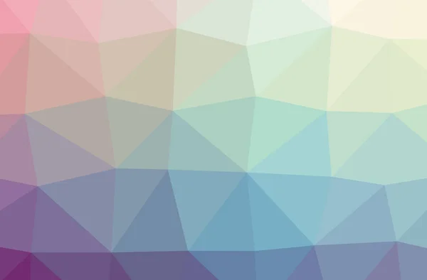Illustration Der Blauen Polygonalen Schönen Mehrfarbigen Hintergrund — Stockfoto