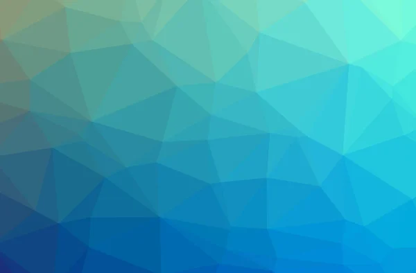 Illustration Blue Abstract Low Poly Elegant Multicolor Background — Stock Photo, Image