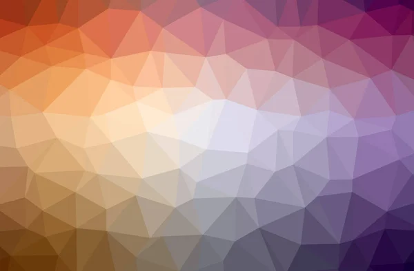 Illustration Orange Abstrakt Polygonal Moderna Multicolor Bakgrund — Stockfoto