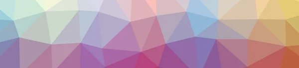 Ilustración Fondo Abstracto Banner Color Rosa Poli Bajo —  Fotos de Stock