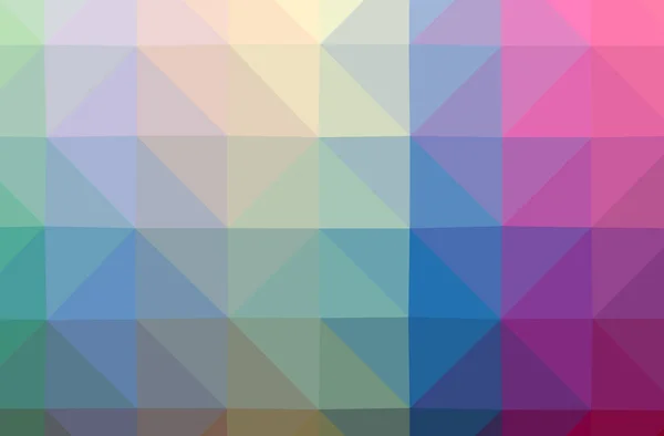 Illustration Blue Abstract Low Poly Beautiful Multicolor Background — Stock Photo, Image