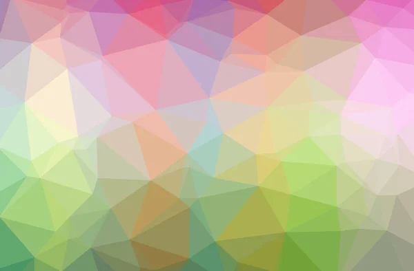 Illustration Green Low Poly Elegant Multicolor Background — Stock Photo, Image