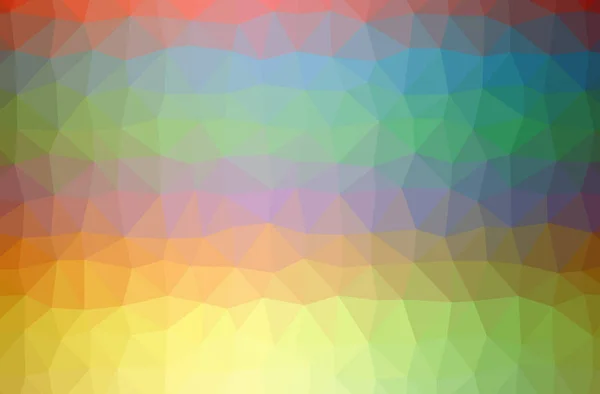 Illustration Orange Polygonal Modern Multicolor Background — Stock Photo, Image