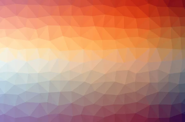 Ilustración Naranja Abstracto Bajo Poli Bonito Fondo Multicolor — Foto de Stock