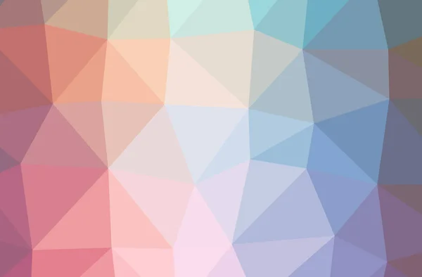 Illustration Blue Abstract Low Poly Modern Multicolor Background — Stock Photo, Image