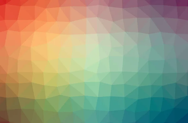 Illustration Blue Low Poly Beautiful Multicolor Background — Stock Photo, Image