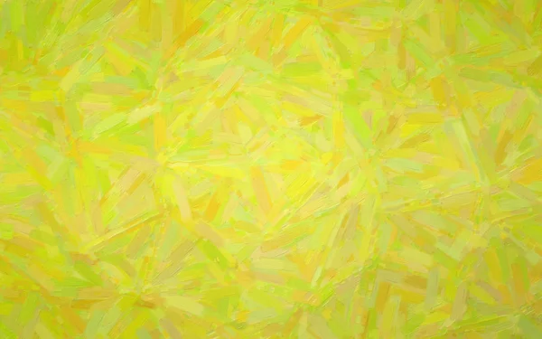 Ilustración Fondo Pintura Óleo Abstracto Amarillo — Foto de Stock