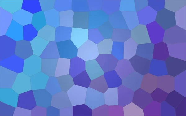 Ilustración Fondo Azul Púrpura Brillante Big Hexagon — Foto de Stock