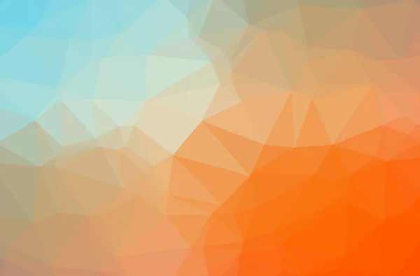 Ilustrace Oranžové Polygonální Elegantní Barevné Pozadí — Stock fotografie
