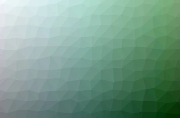 Illustration Der Grünen Abstrakten Polygonalen Schönen Mehrfarbigen Hintergrund — Stockfoto