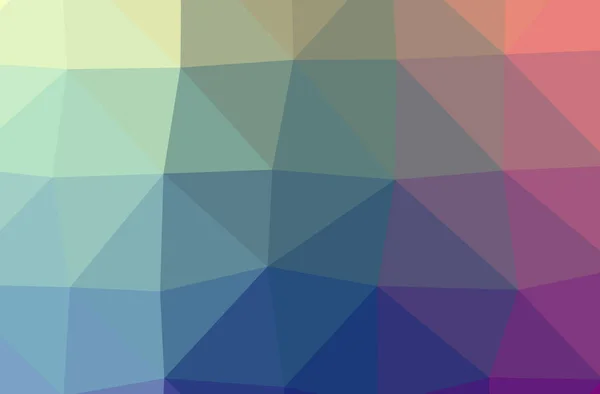 Иллюстрация Синего Абстрактного Низкого Поли Красивого Многоцветного Фона — стоковое фото