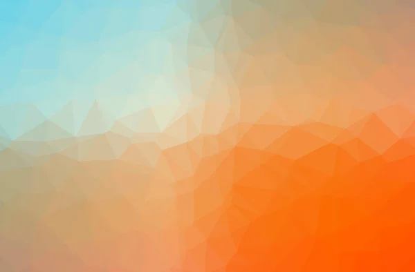 Ilustrace Oranžové Abstraktní Mnohoúhelník Moderní Barevné Pozadí — Stock fotografie