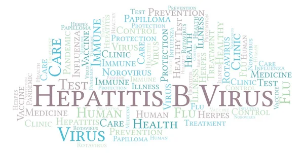 Hepatitis B Virus word cloud, made with text only — Stock Image Hepatitis Virus Word Cloud Made Text Only Royalty Free Stock Images
