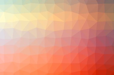Turuncu düşük poli güzel çok renkli arka plan resmi